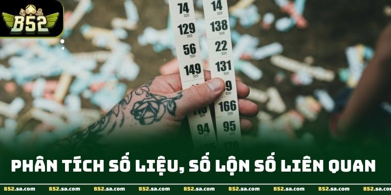 Bảng thống kê số lộn và cặp số liên quan từ giải đặc biệt tại B52Club